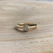 Load image into Gallery viewer, Bezel Set Diamond Ring